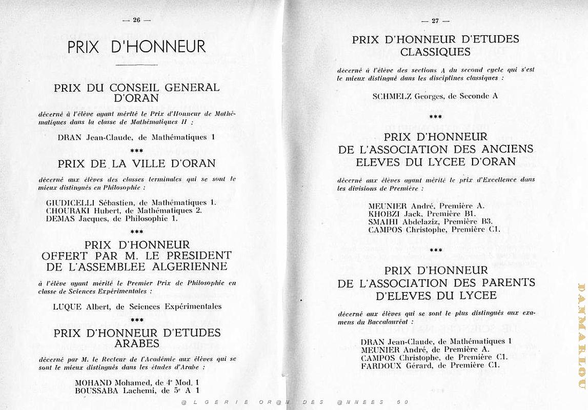 LYCEE LAMORICIERE DISTRIBUTIONS PRIX  29 JUIN 1955   (16).JPG